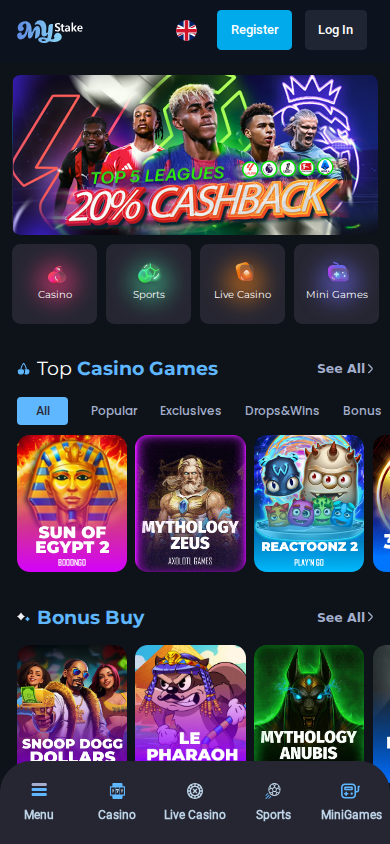 MyStake mobiel
